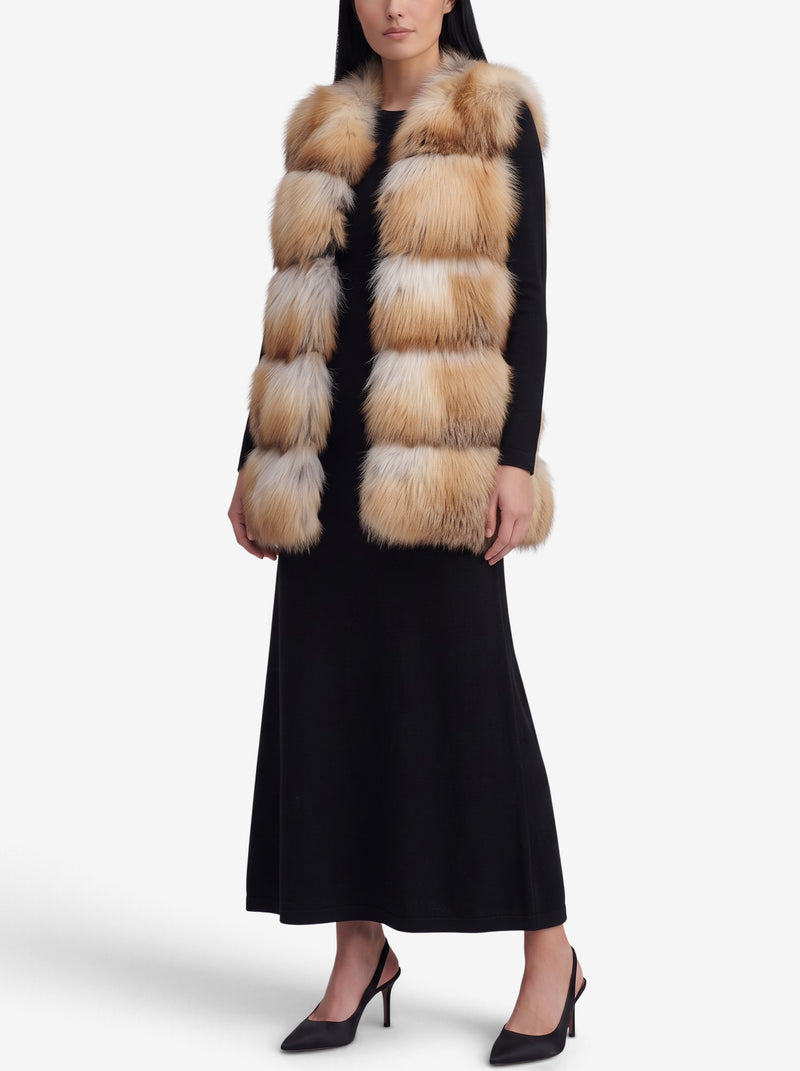 Vintage Made in Italy Fur Vest W27526.177  Vintage 