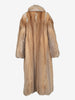 Vintage Voluminous Fur Coat with Oversized Collar W27526.178  Vintage 
