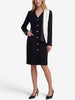 Vintage Mid-Length Dress with Styling Scarf W27526.194  Vintage 