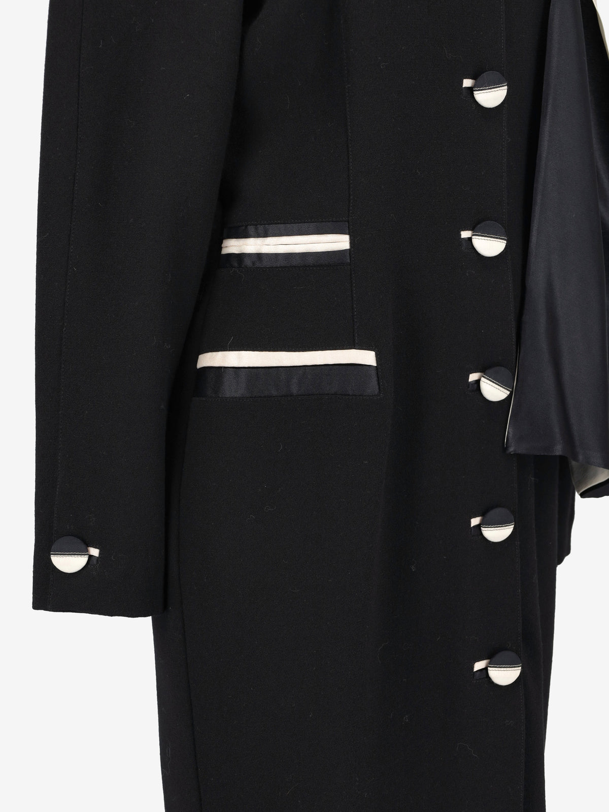 Vintage Mid-Length Dress with Styling Scarf W27526.194  Vintage 