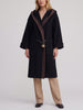 Vintage Wool Long Coat with Oversized Metal Detail W27526.206  Vintage 