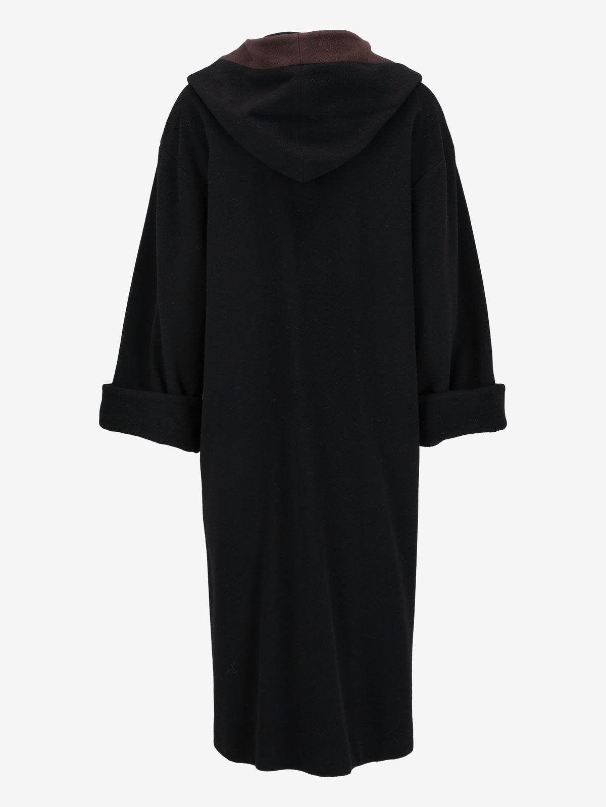 Vintage Wool Long Coat with Oversized Metal Detail W27526.206  Vintage 