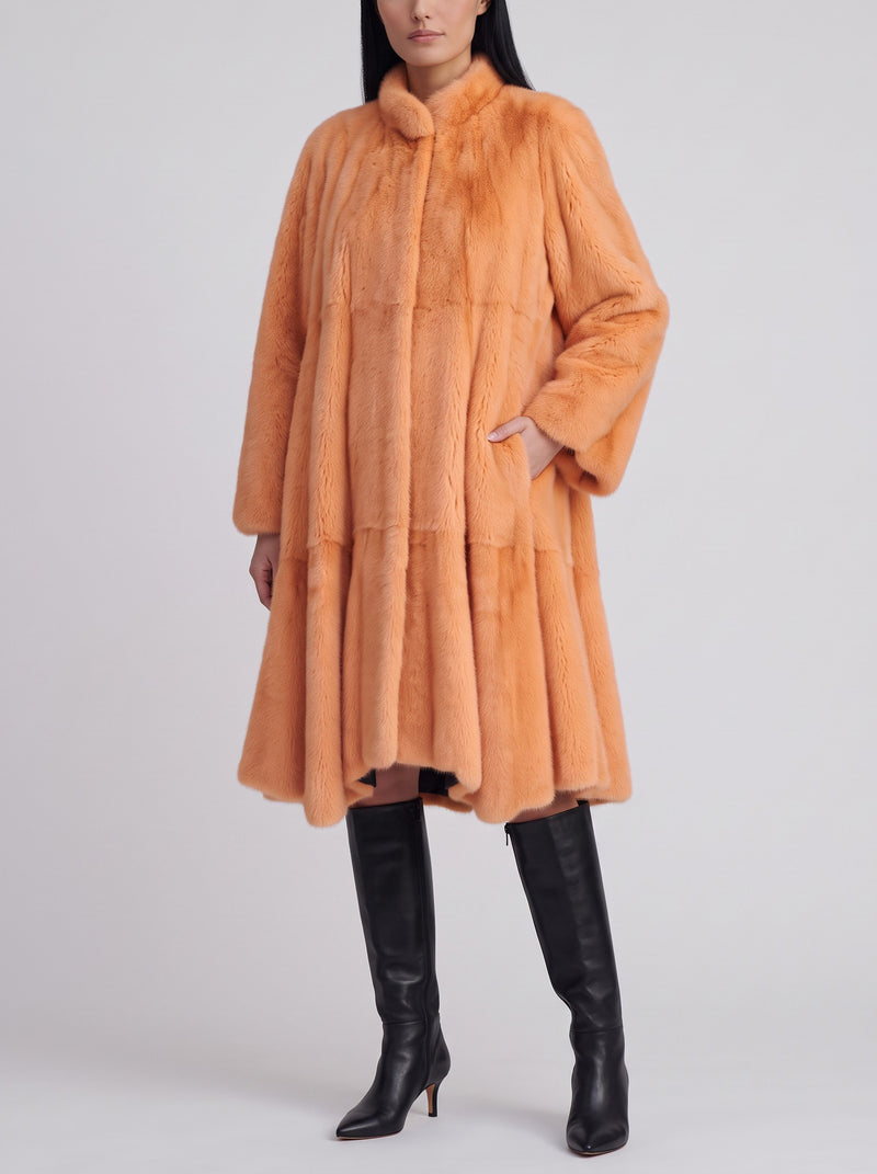 Vintage Long Voluminous Fur Coat W27526.209  Vintage 
