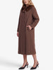 Vintage Double-Breasted Coat with Fur-Trimmed Hood W27526.211  Vintage 