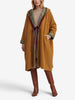 Vintage Oversized Wool Coat with Indian-Inspired Details W27526.212  Vintage 
