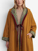 Vintage Oversized Wool Coat with Indian-Inspired Details W27526.212  Vintage 