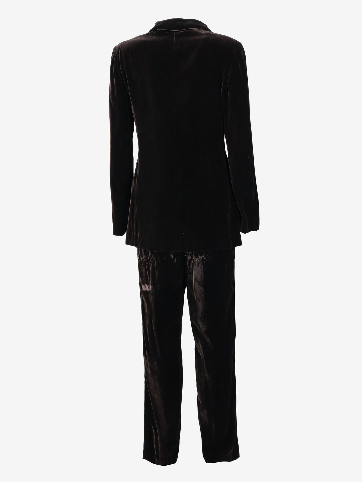 Vintage Black Velvet Suit W27526.215  Vintage 