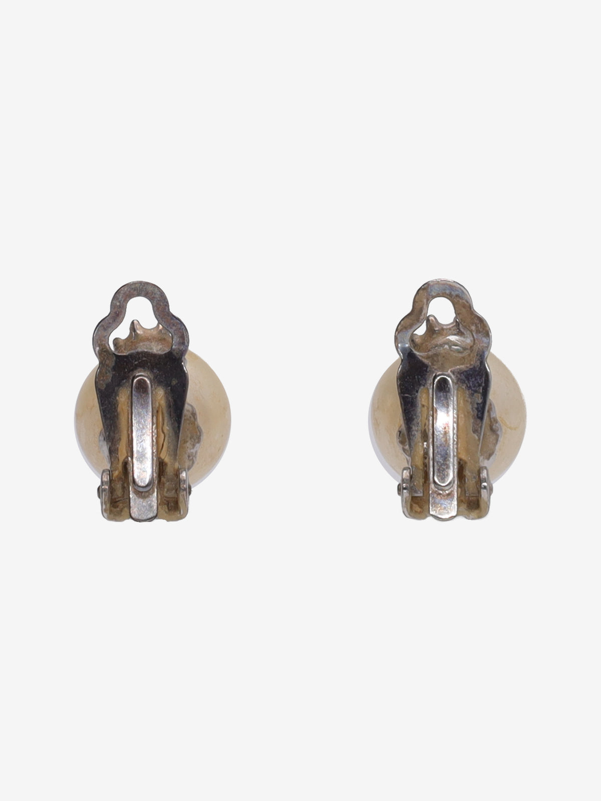Vintage Faux Pearl Clip-On Earrings W290626.19  Vintage 