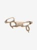 Vintage Abstract Gold Brooch W290626.22  Vintage 