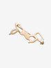 Vintage Abstract Gold Brooch W290626.22  Vintage 