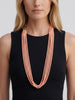 Vintage Braided Multi-Strand Beaded Necklace W290626.7  Vintage 