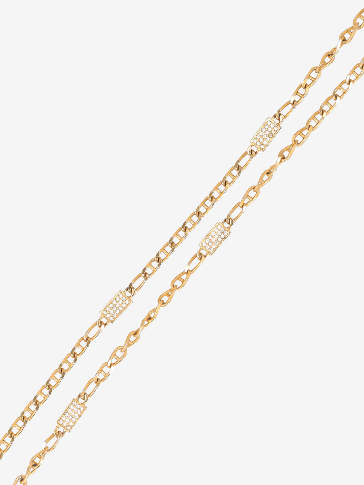 Vintage Gold-Tone Chain Necklace W290626.8  Vintage 