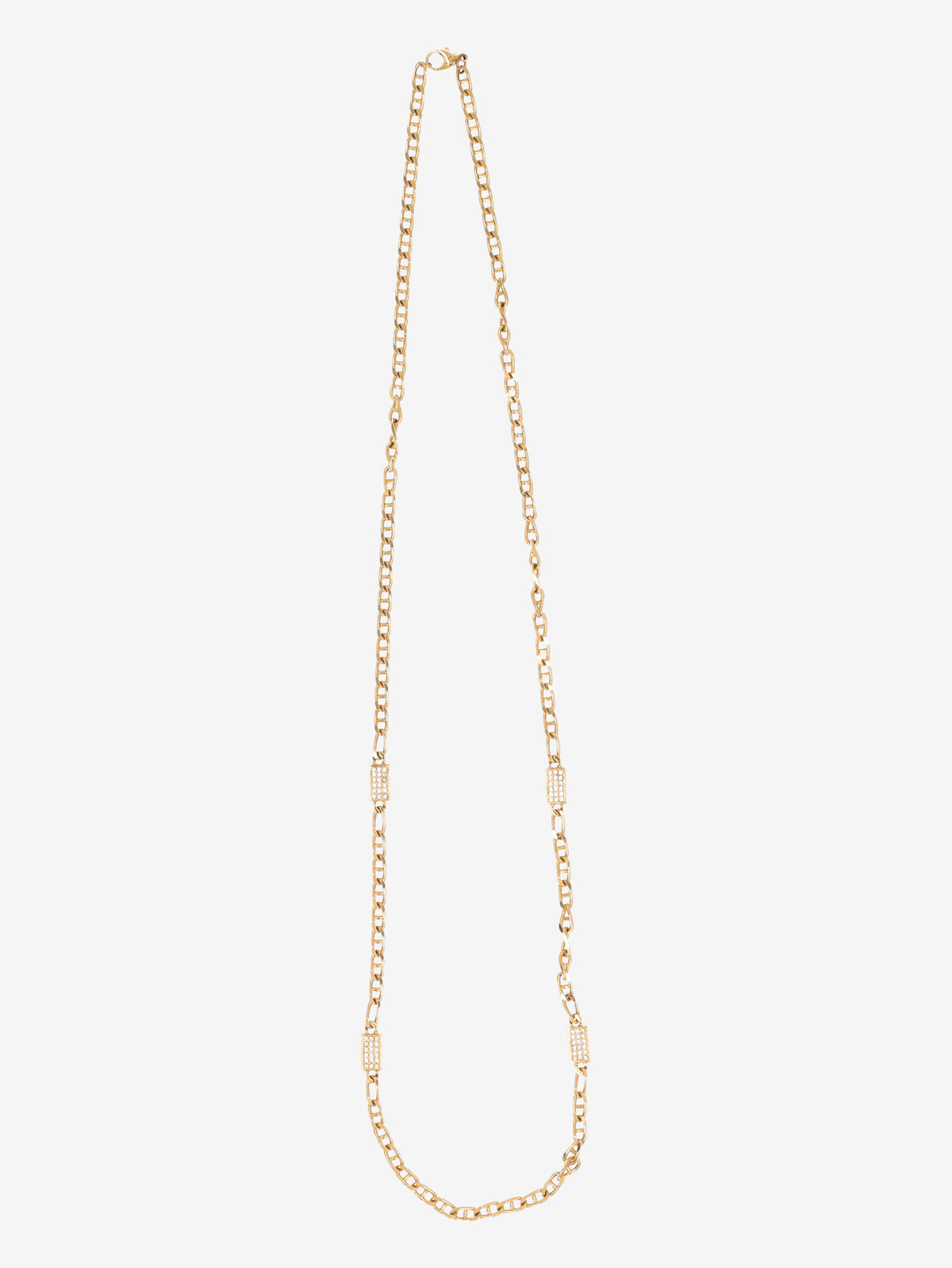 Vintage Gold-Tone Chain Necklace W290626.8  Vintage 