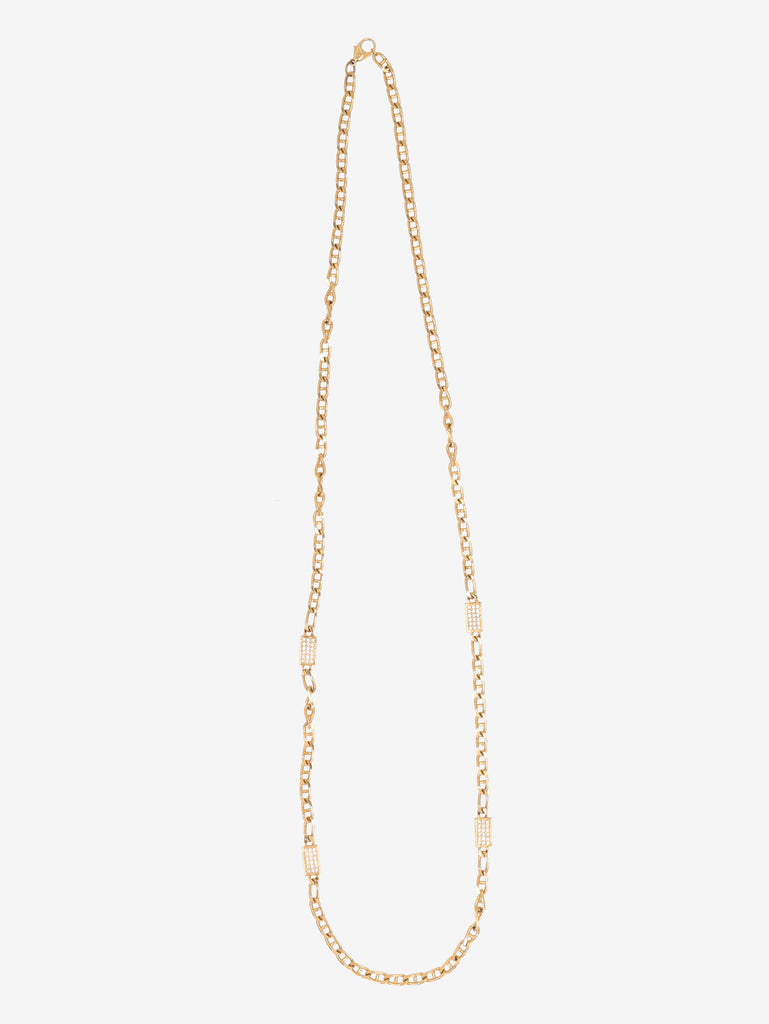 Vintage Gold-Tone Chain Necklace W290626.8  Vintage 