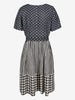 Vintage Polka Dot & Striped Dress W2926.13  Vintage 