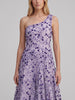 Vintage Purple Tulle & Mikado Elegant Dress W31826.1  Vintage 