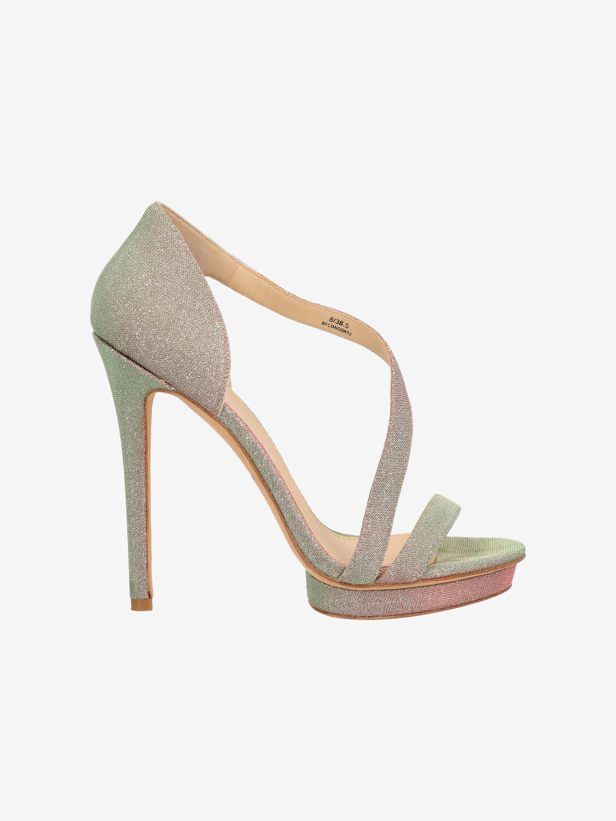 Vintage Glitter Evening Shoes W6826.7  Vintage 