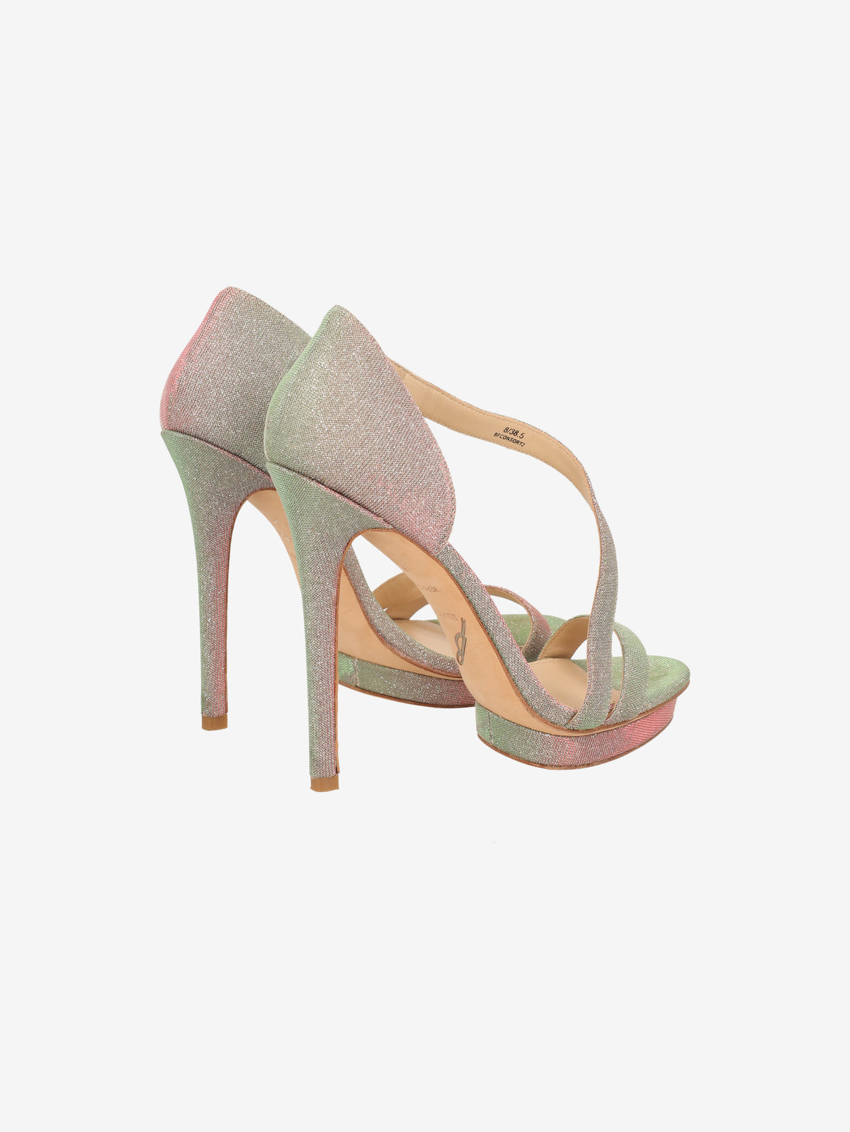 Vintage Glitter Evening Shoes W6826.7  Vintage 
