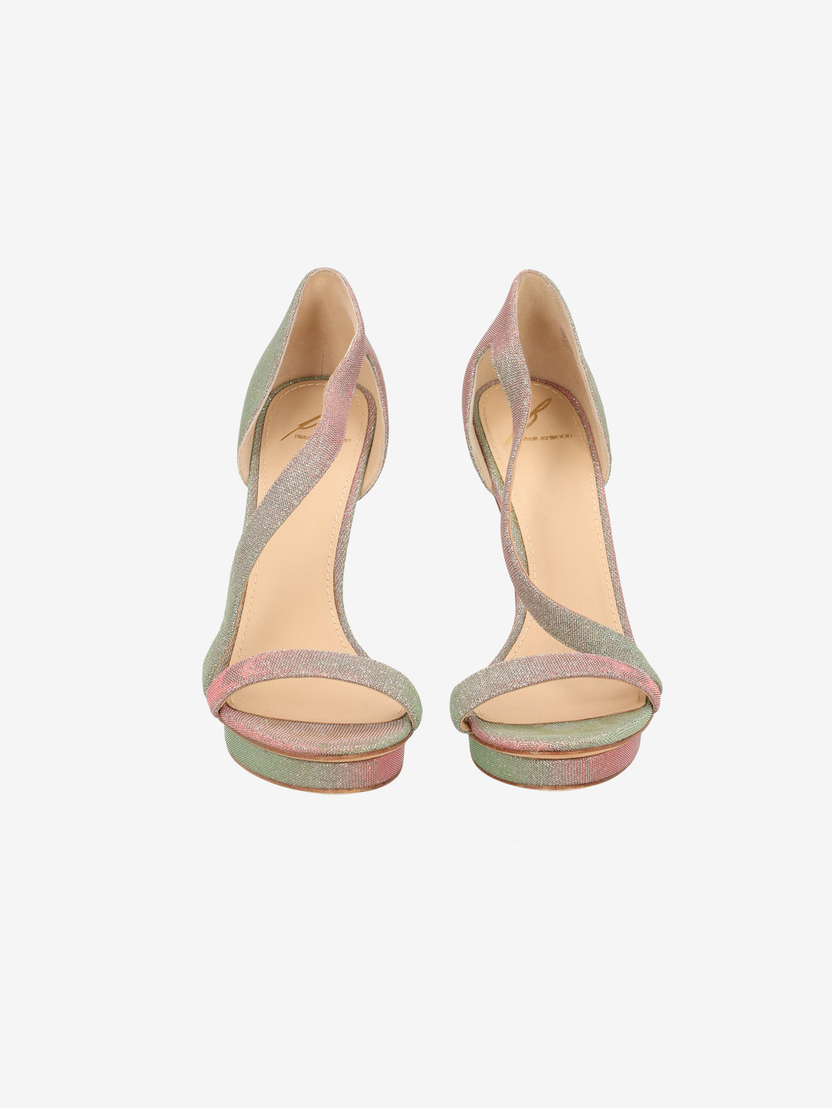 Vintage Glitter Evening Shoes W6826.7  Vintage 