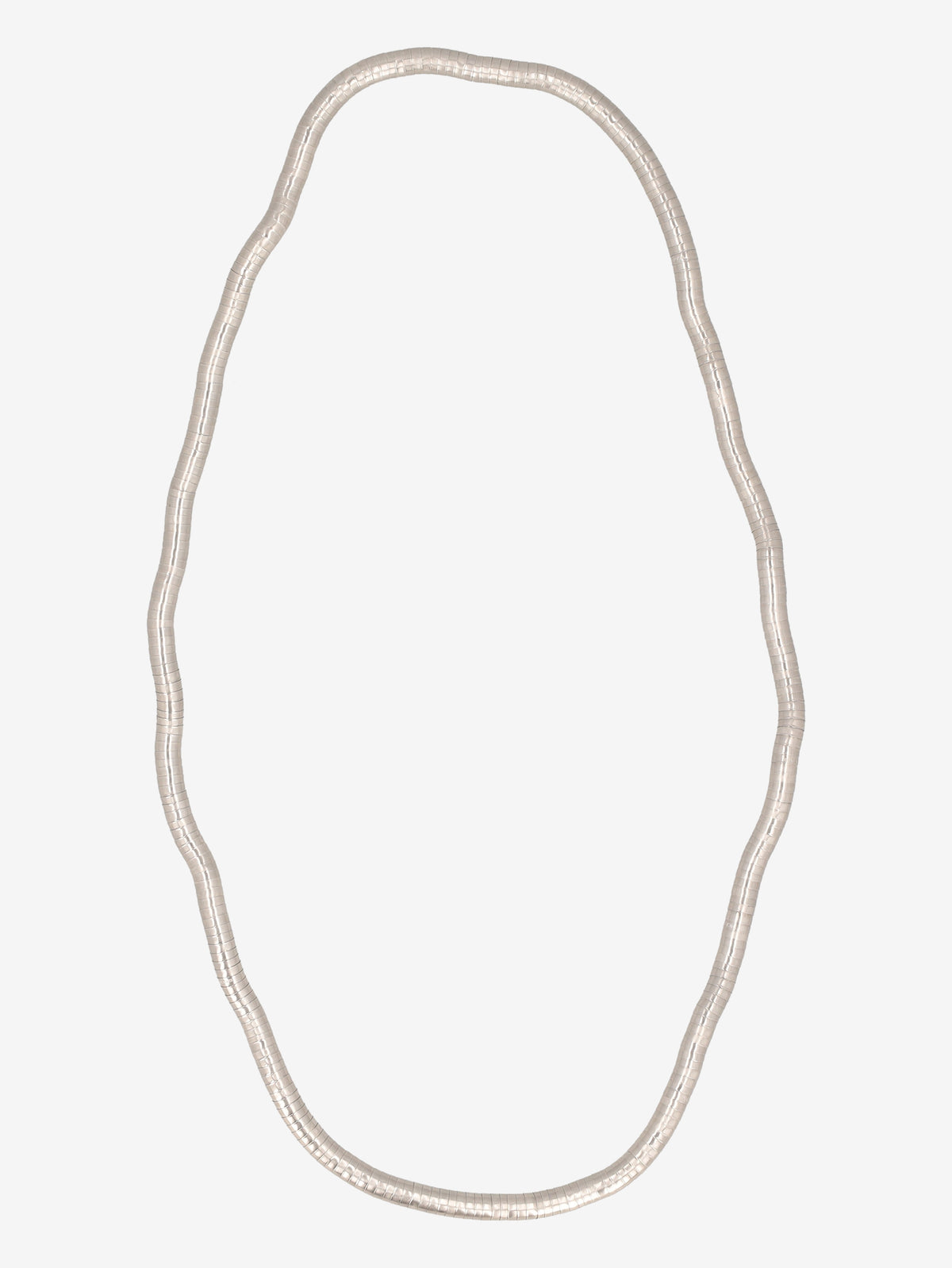 Vintage Moldable Metal Convertible Necklace W8926.2  Vintage 