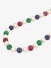 Vintage Multicolour Beaded Necklace WCV13032025.48.4  Vintage 