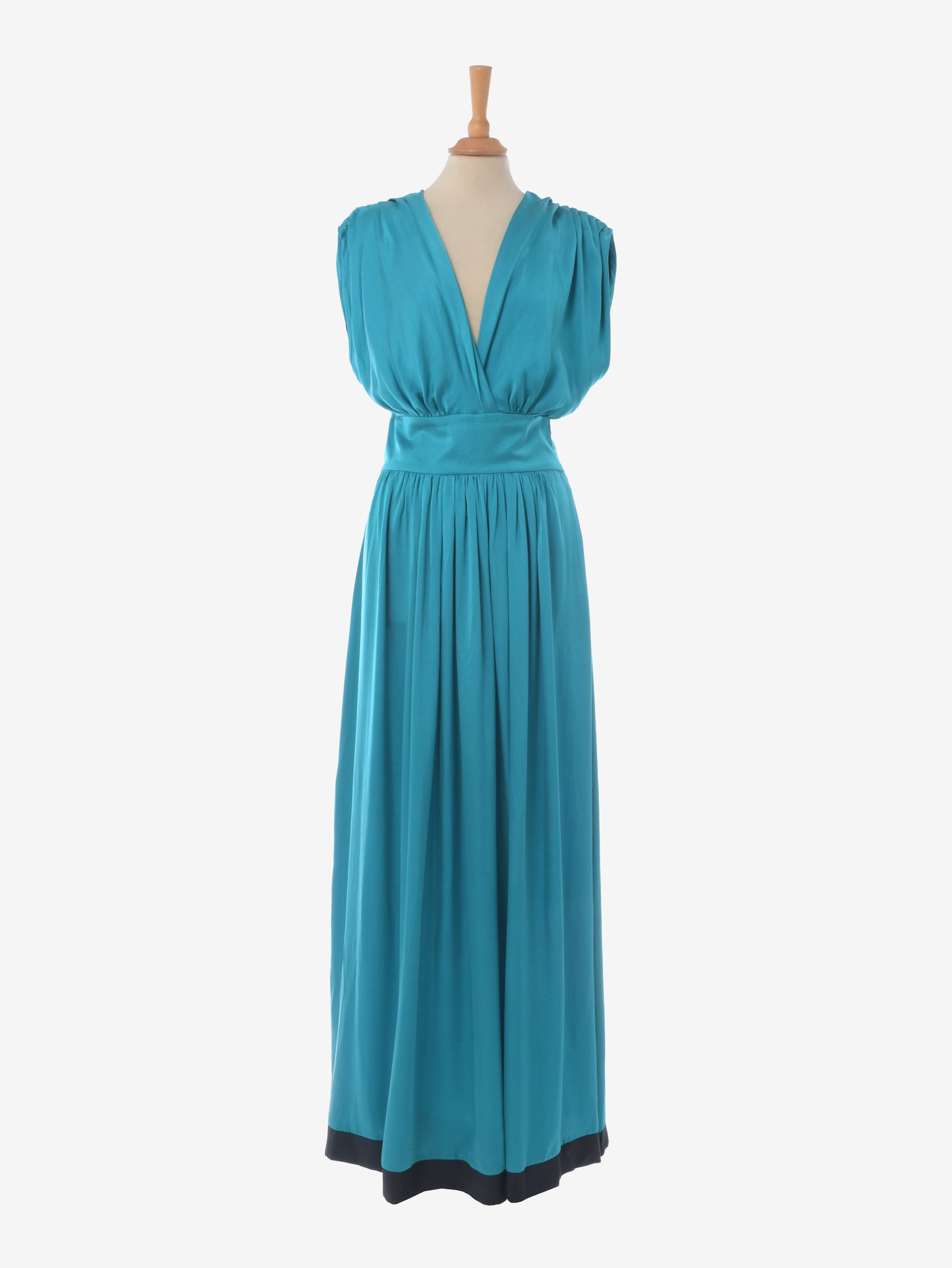 Vintage Silk Long Dress