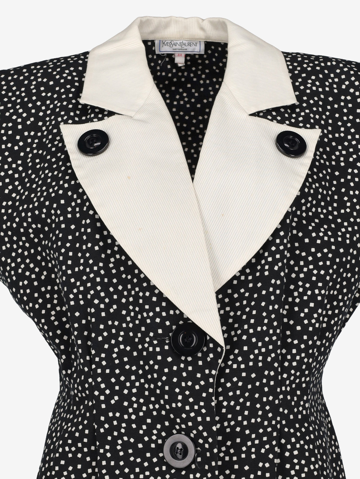Yves Saint Laurent Polka Dot Midi Dress MR13526.2  Yves Saint Laurent 