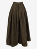Yves Saint Laurent Voluminous Green Maxi Skirt W2926.26  Yves Saint Laurent 