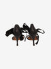 Yves Saint Laurent Rive Gauche D'Orsay Velvet & Leather Ribbon Pumps W2926.50  Yves Saint Laurent 
