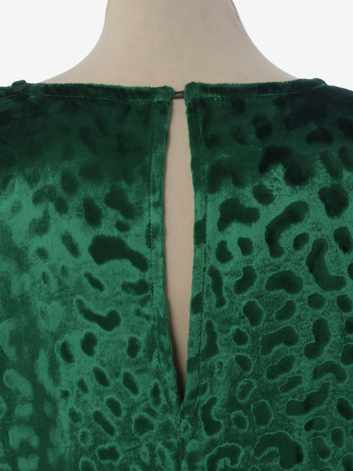 Camicetta di velluto verde Yves Saint Laurent - anni '80