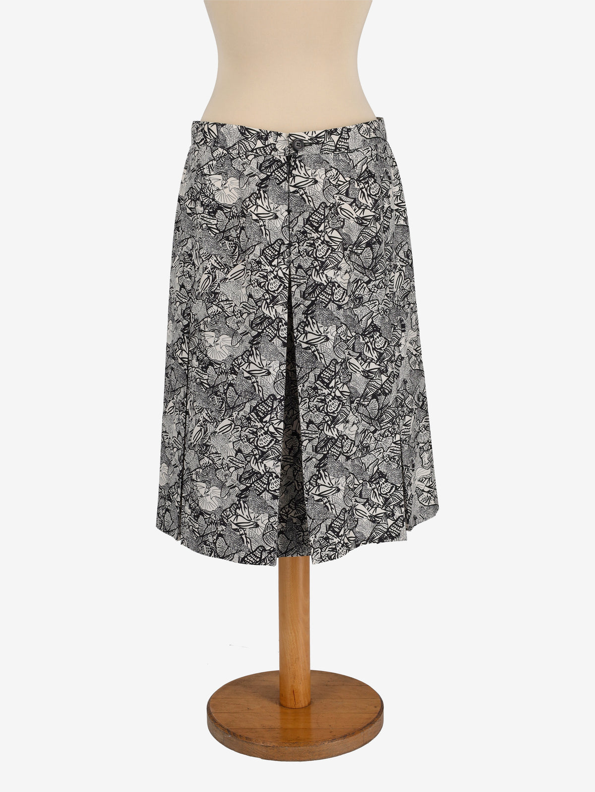 Yves Saint Laurent Patterned Skirt