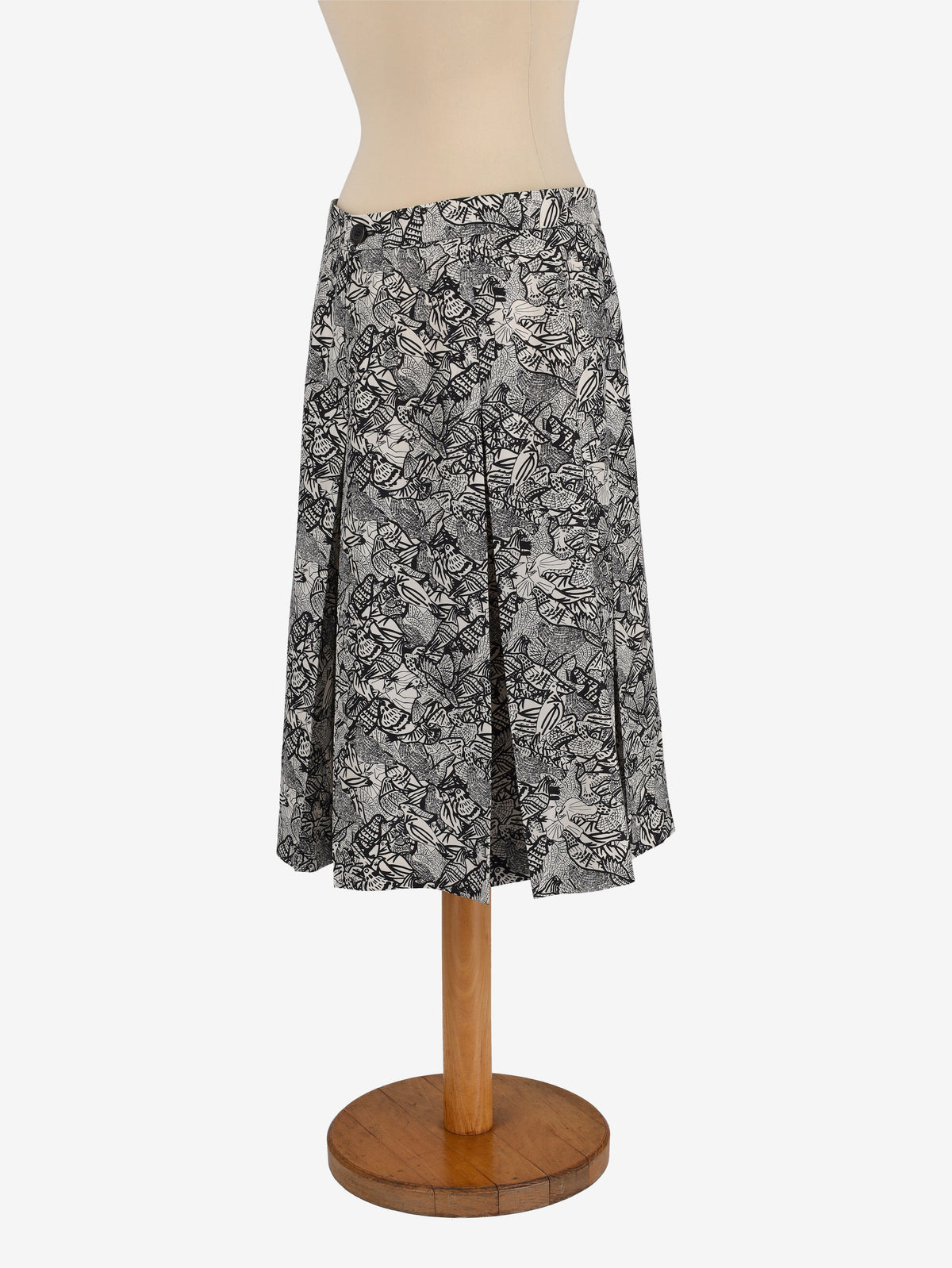 Yves Saint Laurent Patterned Skirt