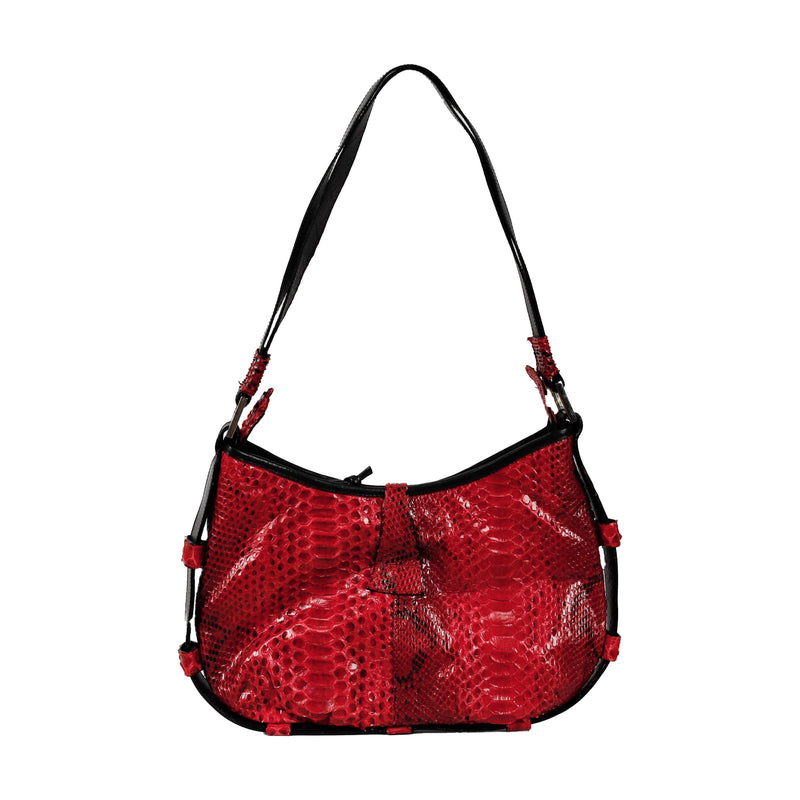 Secondhand Collection Privée Vintage Snakeskin Shoulder Bag