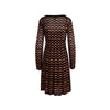 Missoni multicolour midi dress with long sleeves pre-owned