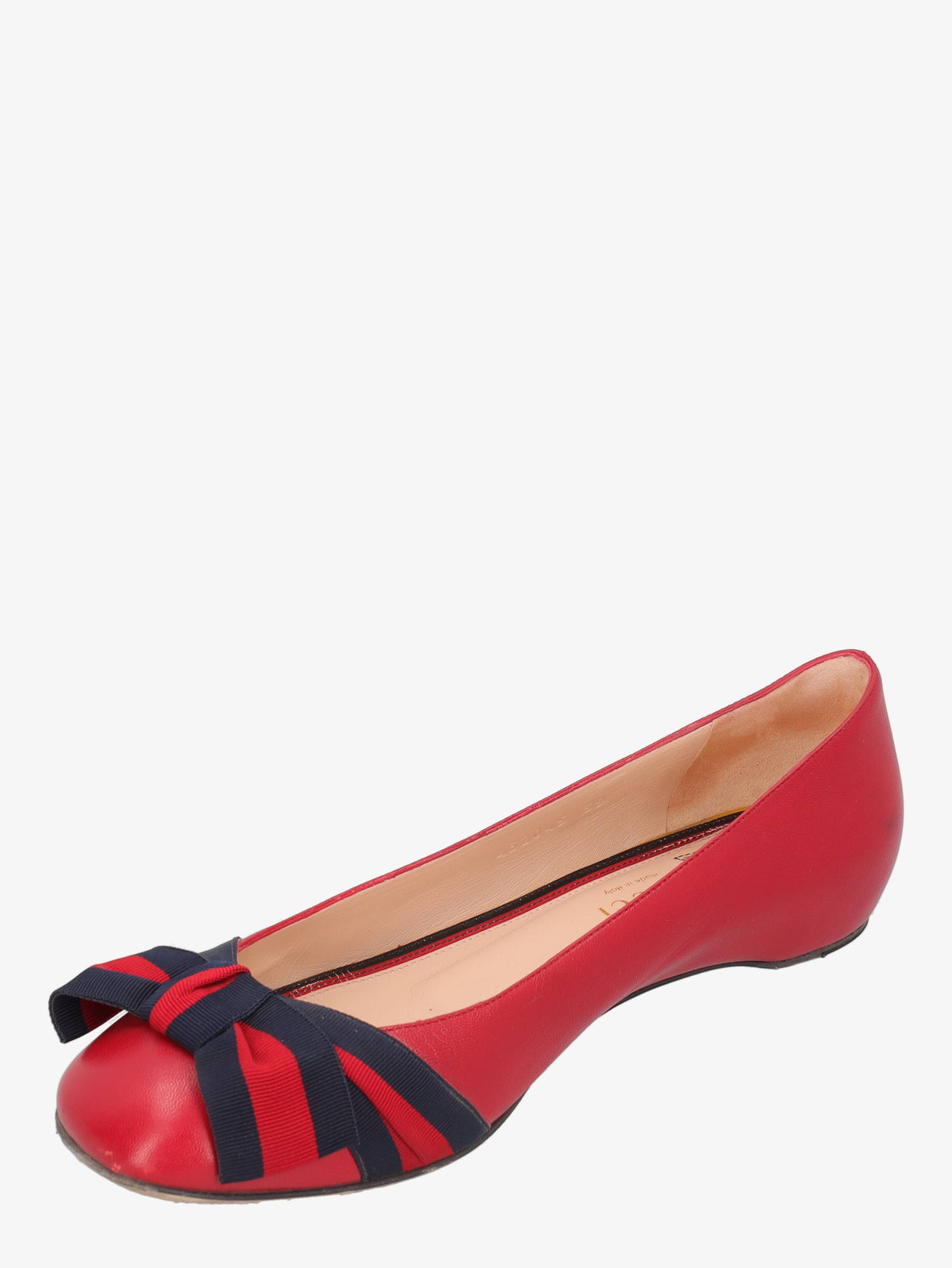 Gucci Red Flats