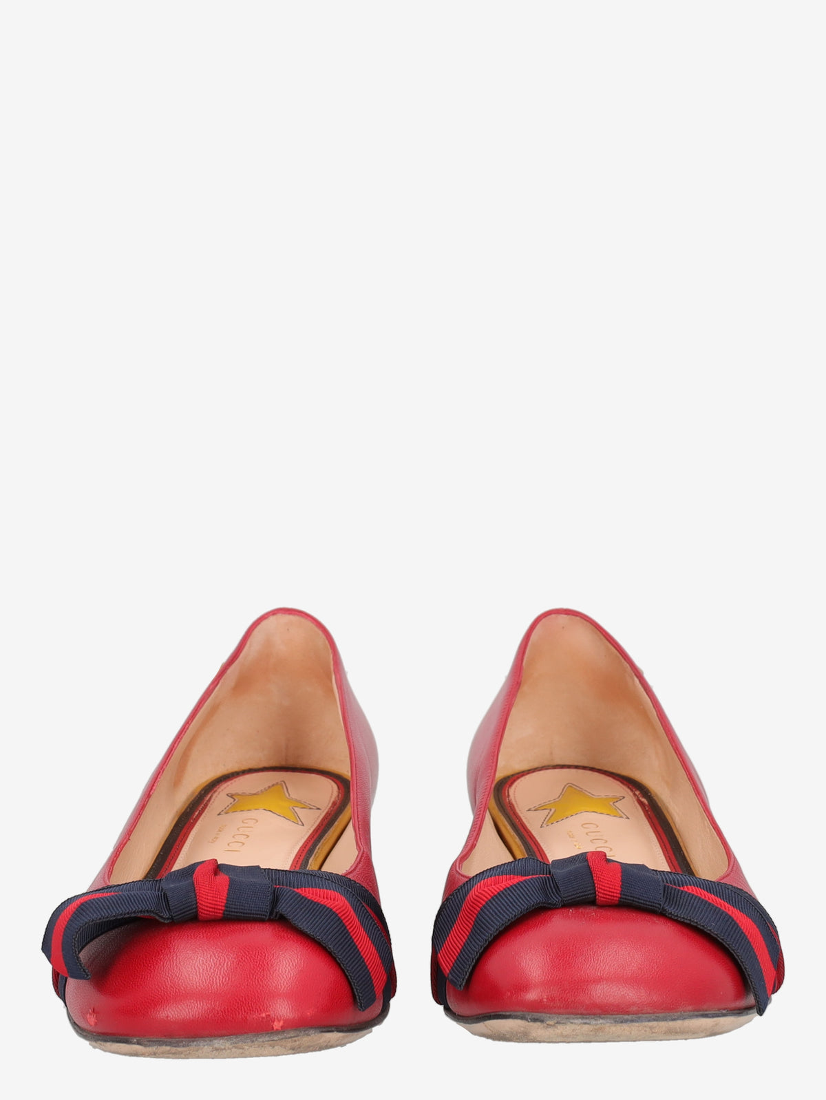 Gucci Red Flats