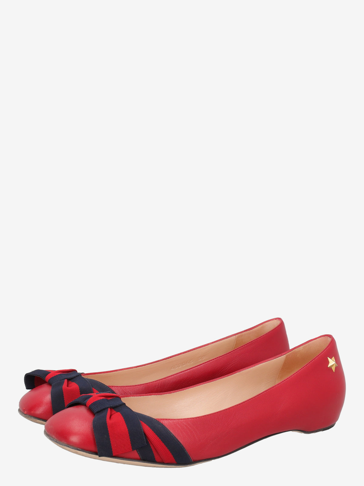 Gucci Red Flats