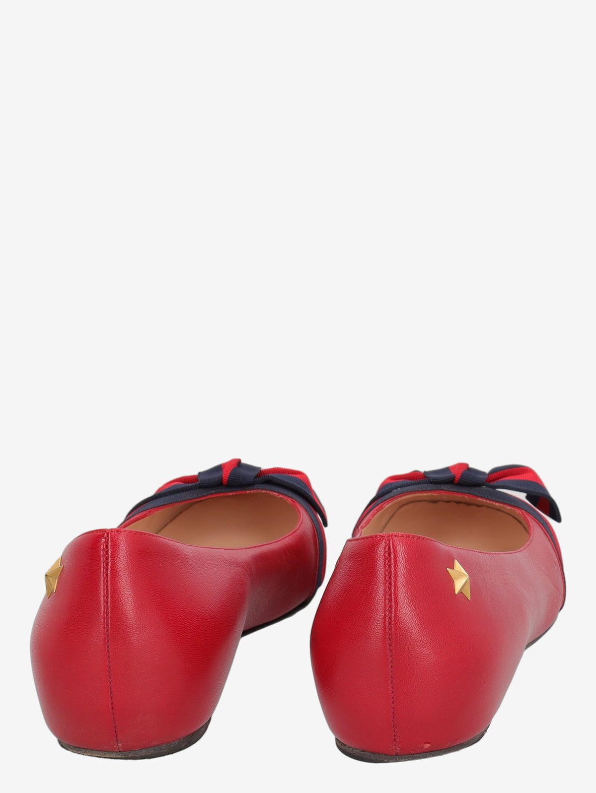 Gucci Red Flats