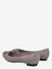 Alberta Ferretti Suede Flat