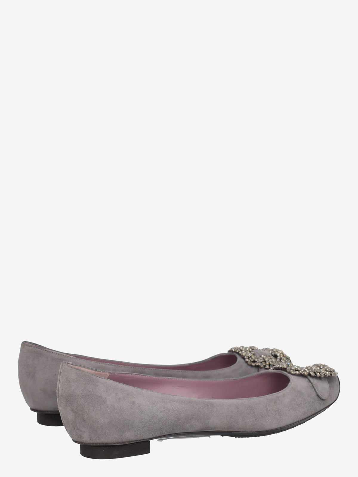 Alberta Ferretti Suede Flat