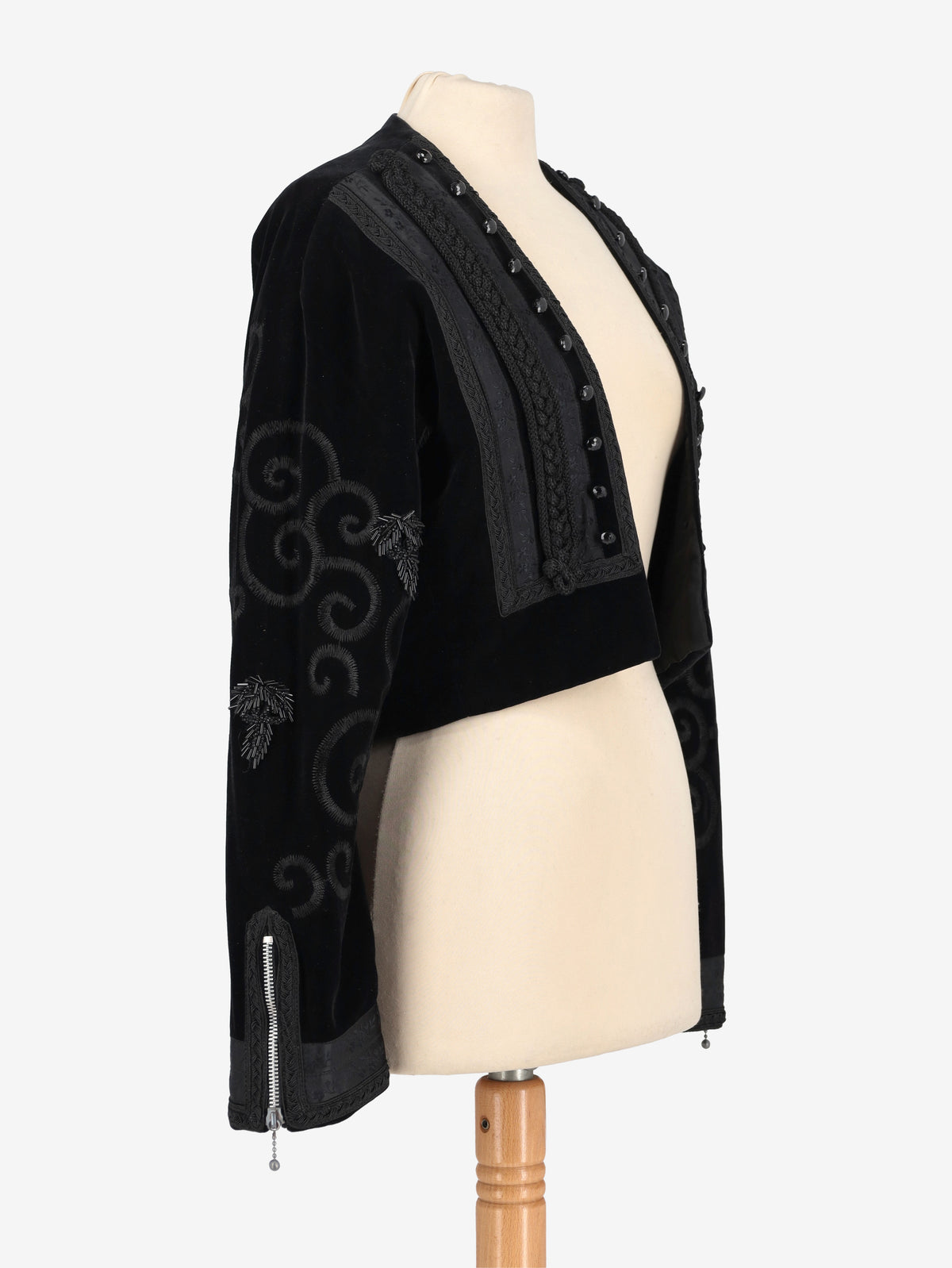 Jean Paul Gaultier Velvet Bolero 1985