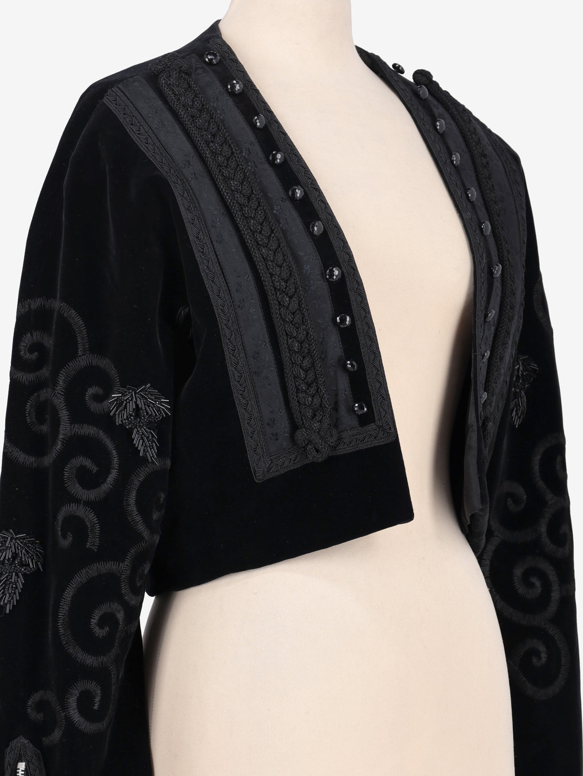 Jean Paul Gaultier Velvet Bolero 1985