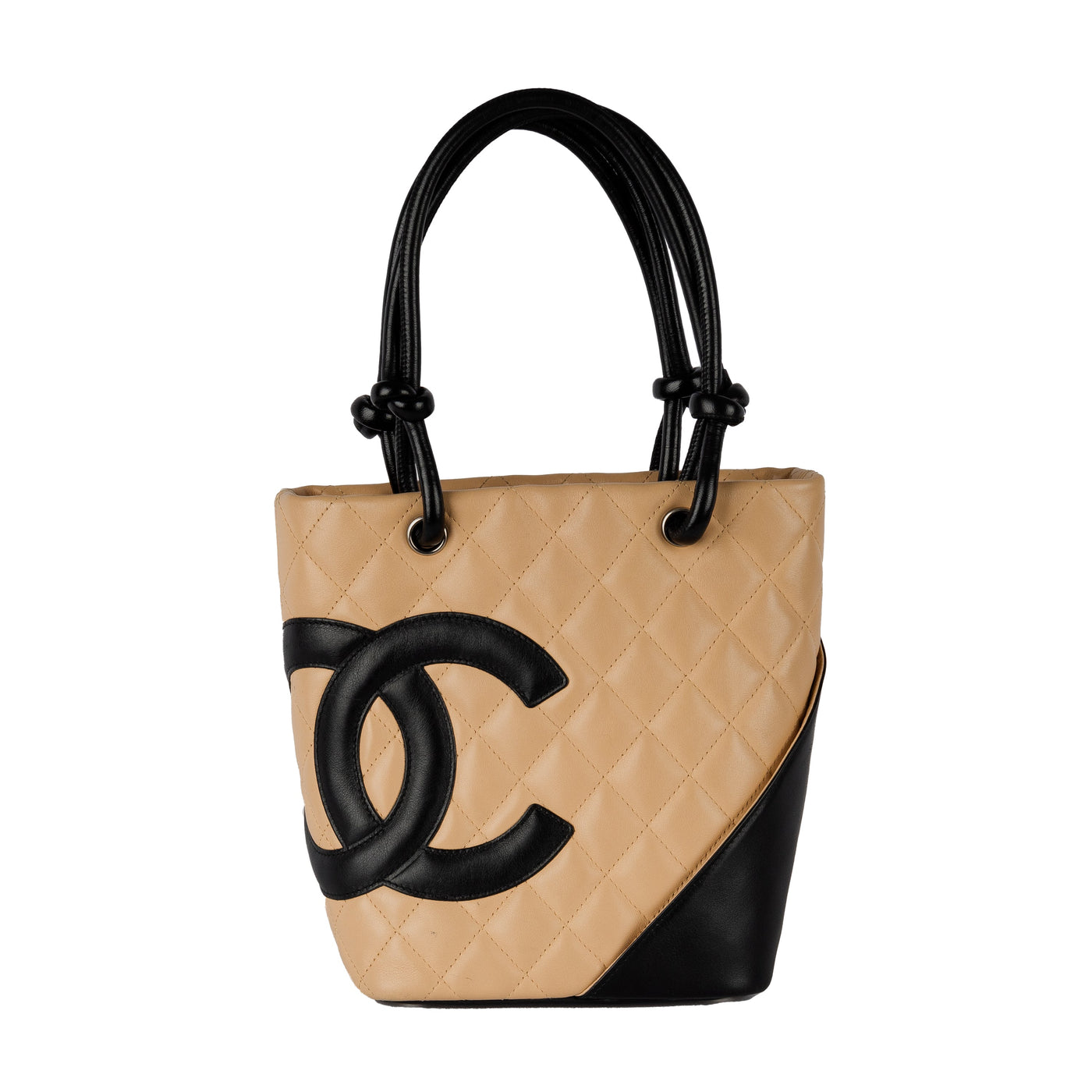 Secondhand Chanel Quilted Mini Cambon Tote Bag