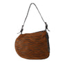 Secondhand Fendi Wood Paneled Oyster Hobo Bag