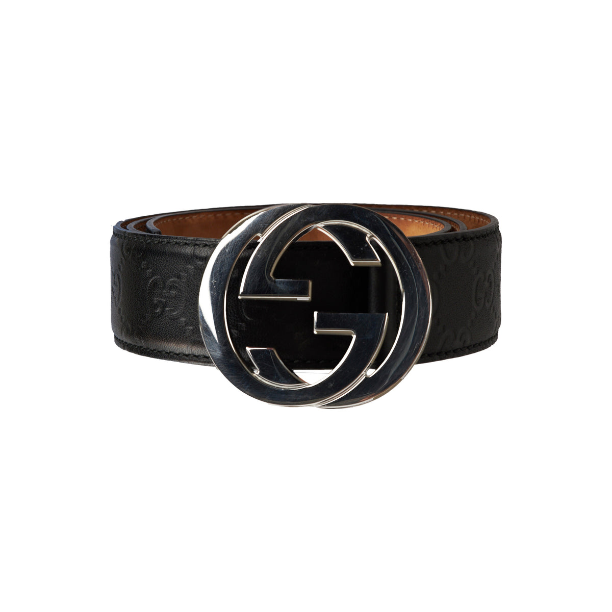 Secondhand Gucci Guccissima Interlocking G Belt