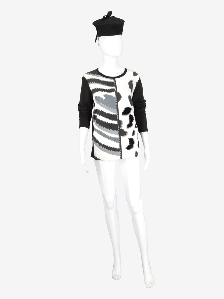 Krizia Animalier Long-sleeved Shirt