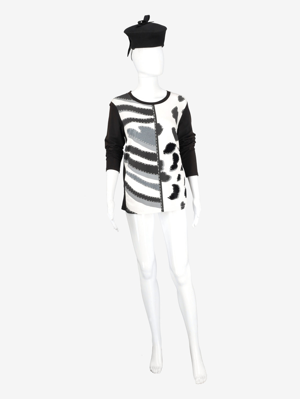 Krizia Animalier Long-sleeved Shirt