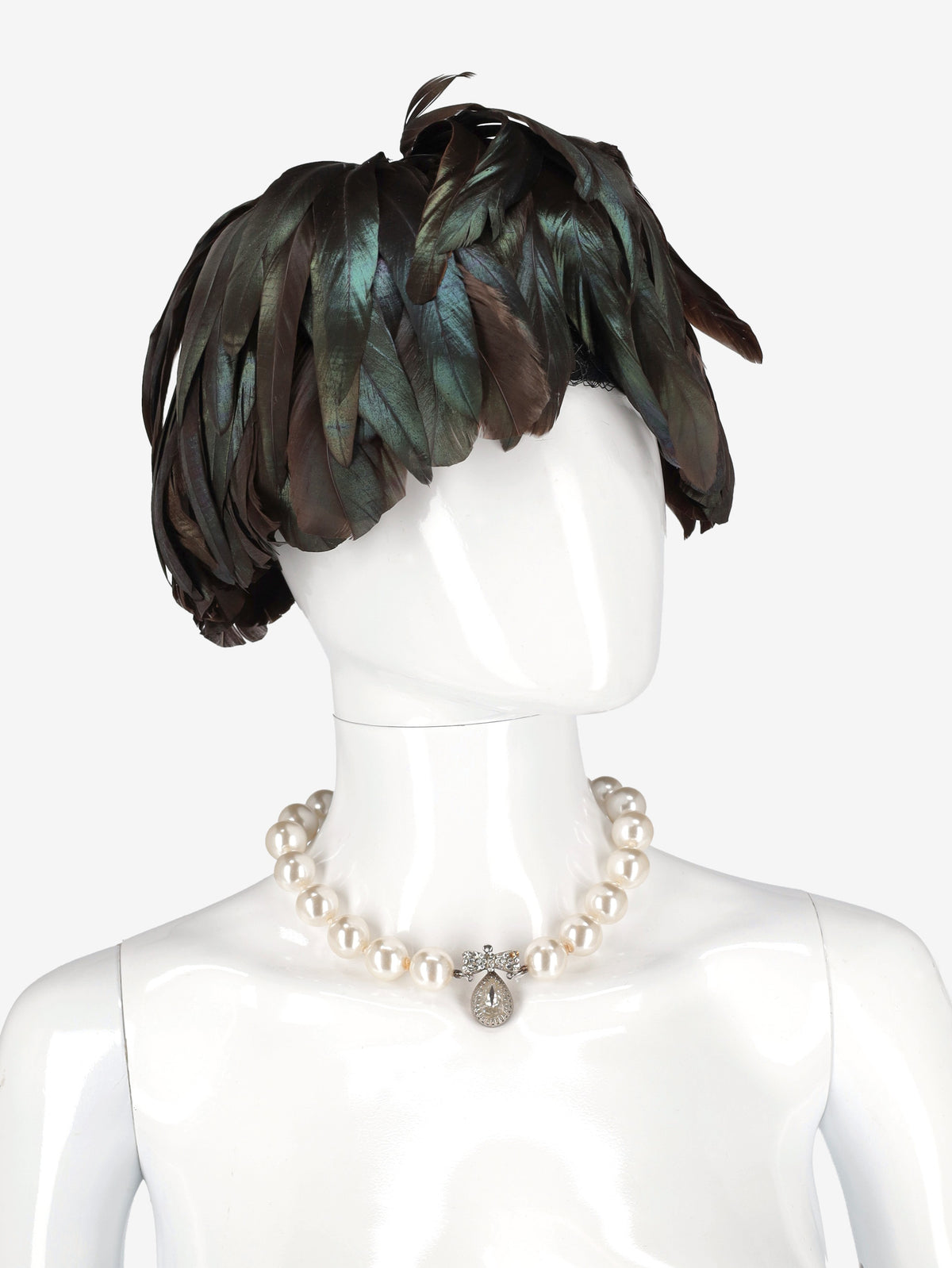 Vintage Feathered Hat