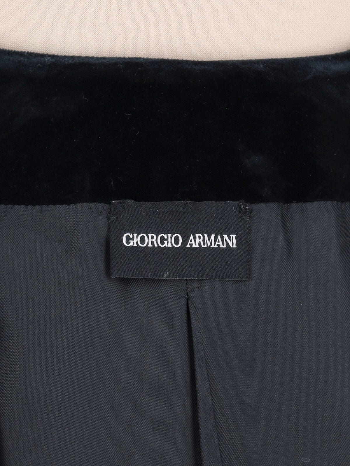 Giorgio Armani Embroidered Velvet Jacket