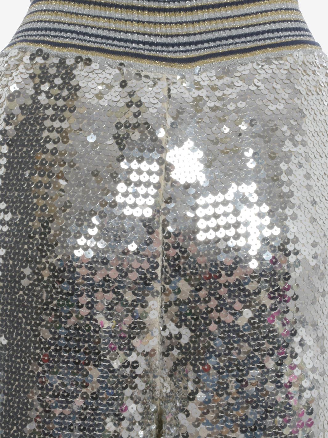 Gianfranco Ferré Sequined Capri Pants - 80s